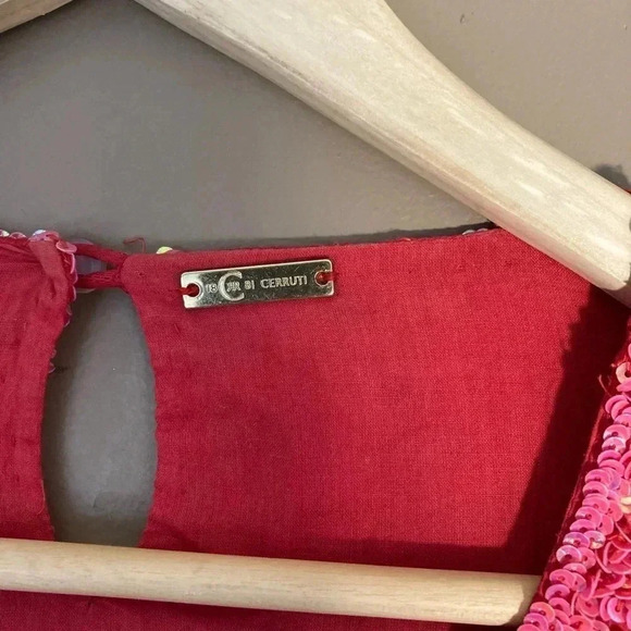 Cerruti 1881  sequin striped top - Picture 2 of 3